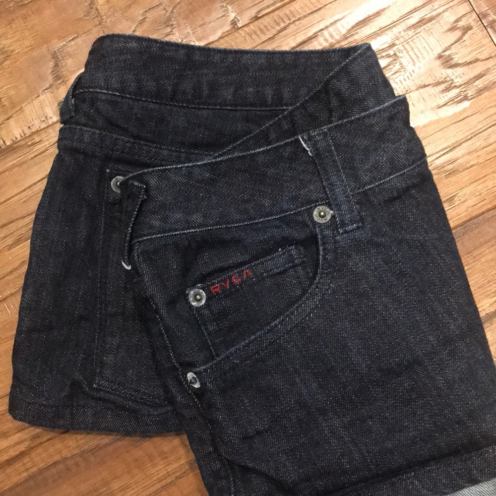 RVCA denim shorts